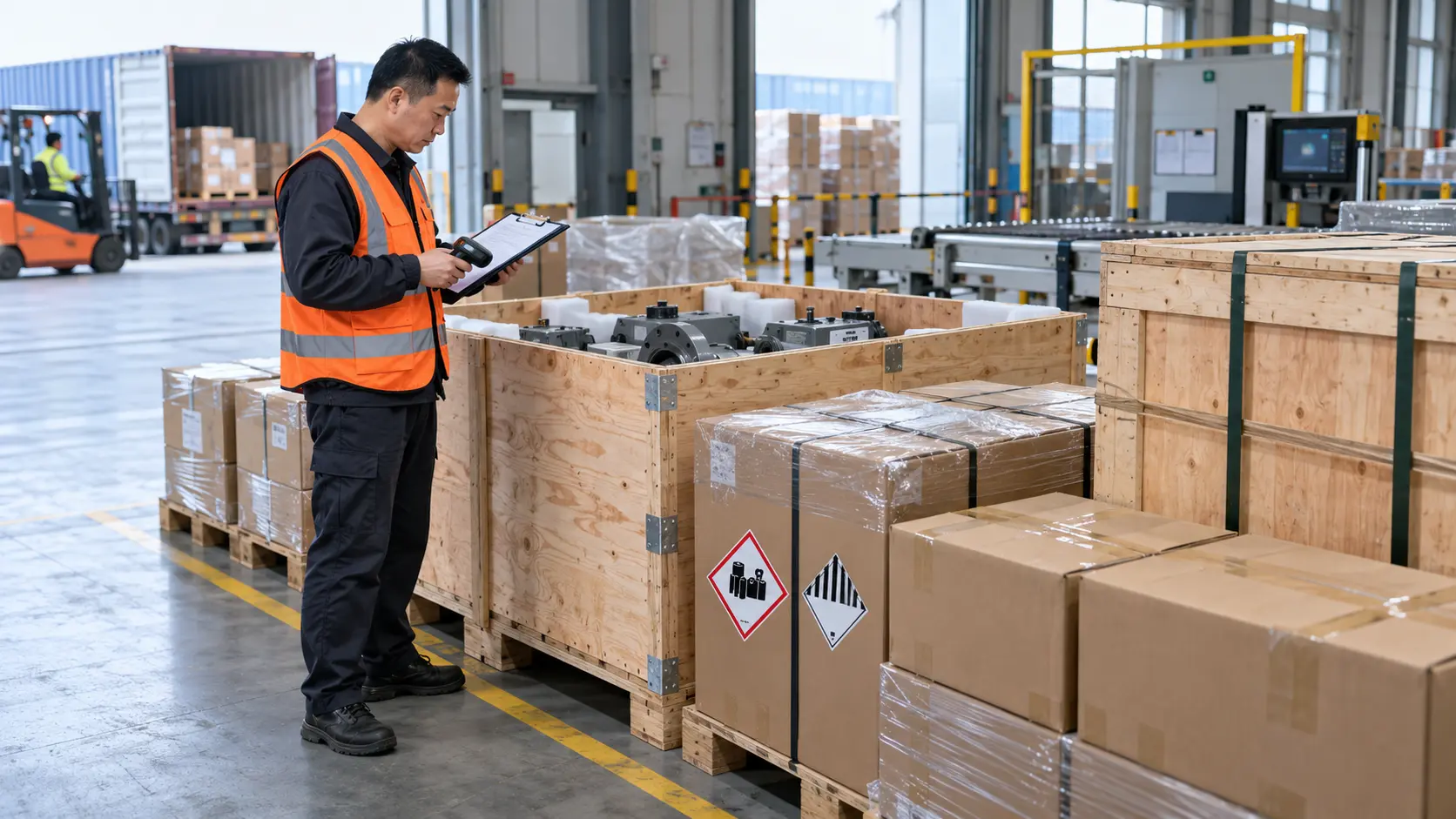 China export warehouse cargo eligibility and packaging review