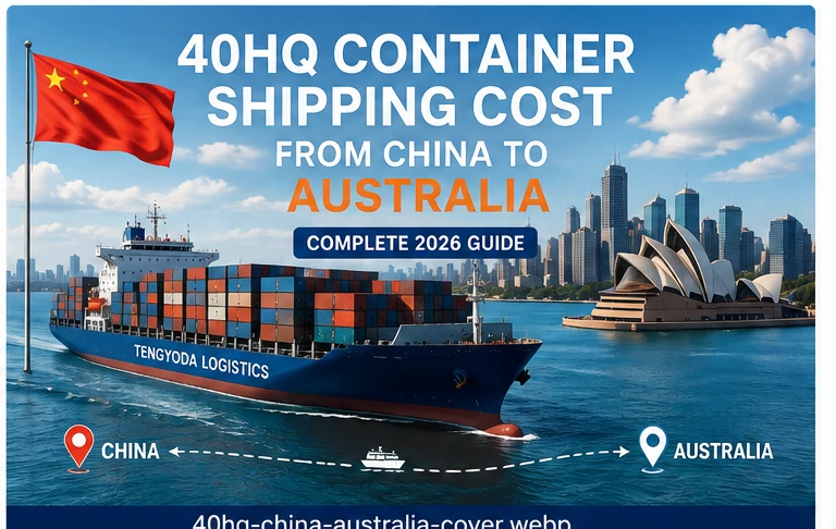 40HQ container shipping cost from China to Australia